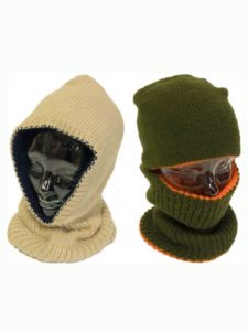 Arctic Hood Reversible, Alpaca Blend winter Hats for the whole family