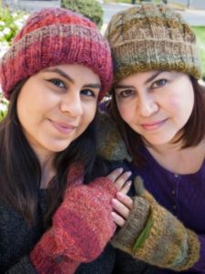 Funky Cable Hat style,, Alpaca Blend winter Hats for the whole family