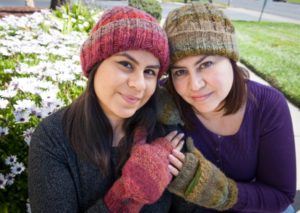 Funky Cable style Hat,, Alpaca Blend winter Hats for the whole family