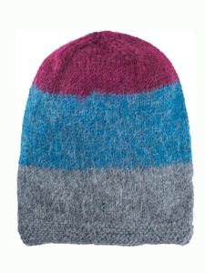 Multithree Hat 100% Alpaca, Blue, winter Hats for the whole family