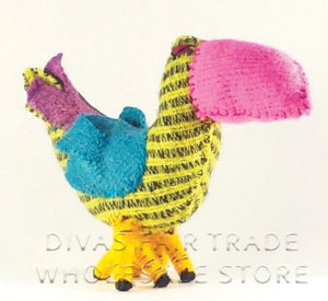 Toucan 100% Natural Wool Stuffed Toys