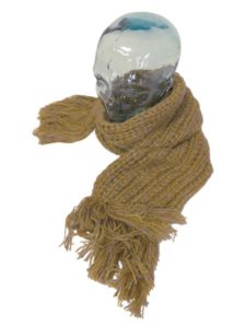 Classic Scarf Alpaca Blend, Chunky, Unisex winter Scarves for the whole family