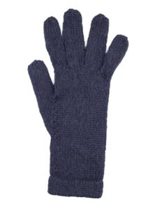 Milkshake Glove, Black 100% Alpaca, winter glovess for the whole family