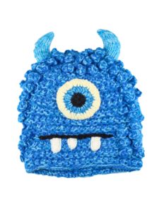Kids Bally Monster Hat Turquoise