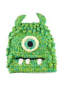 Kids Bally Monster Hat Green