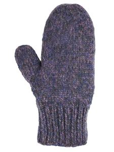 Blended Mittens, Grape, Alpaca Blend, winter Mittens for the whole family