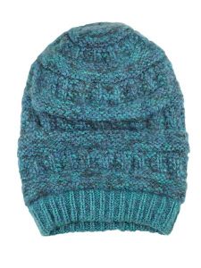 Pachamama Hat, Teal, Alpaca Blend, winter Hats for the whole family