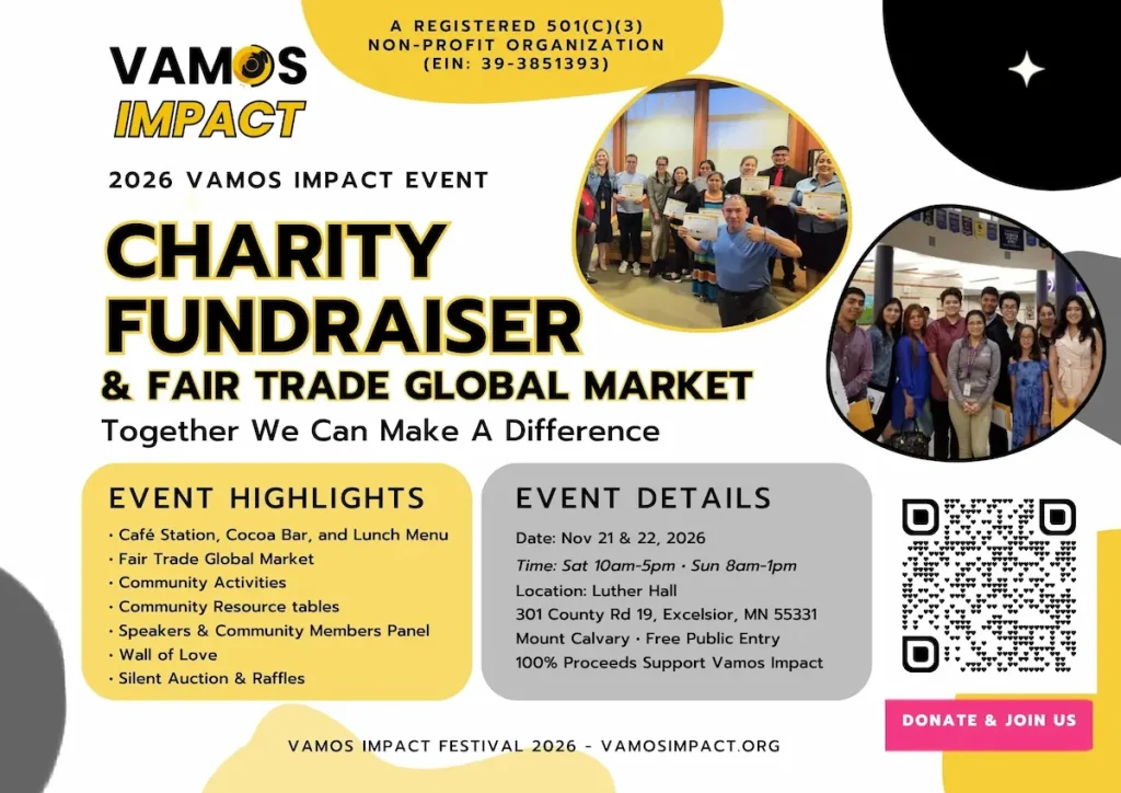 2026 Vamos Impact Fundraiser and Global Market event in Excelsior, MN