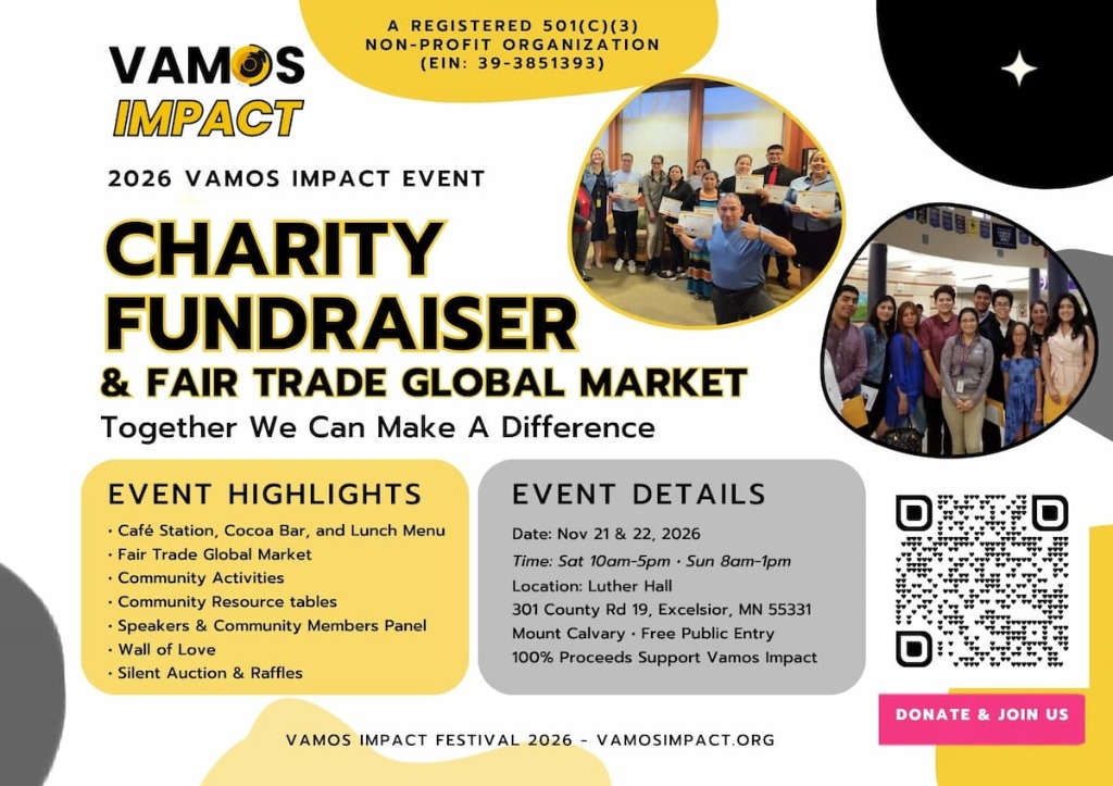 Vamos Impact 2026 Charity Fundraiser and Fair Trade Global Market Event